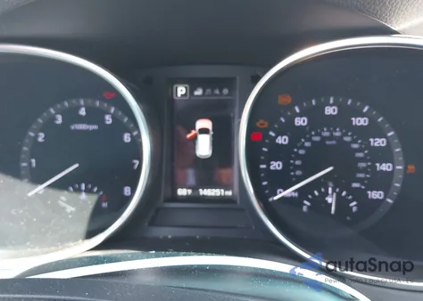 2017 Hyundai Santa Fe Sport 2.4L z USA, uszkodzony, nr VIN 5NMZU3LB7HH005475